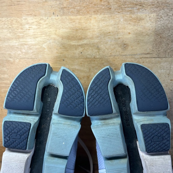 On CloudFlyer 4 REFLECTIVE Womens Size 8 Running Shoes Sneakers Nimbus Cobble - Picture 10 of 13